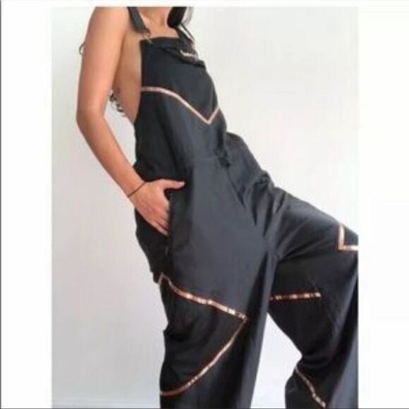 Champion Parachute Mesh Panelling Overalls Jumpsuit - Picture 3 of 16